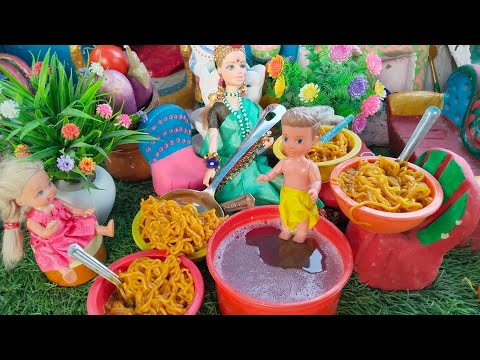Barbie Routine in Indian Village|Radha Ki Kahani Epi-90|Barbie story|Barbie barbie|barbie ki kahani