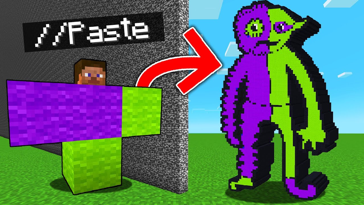 I CHEATED with //PASTE in JESTER Build Competition! - YouTube