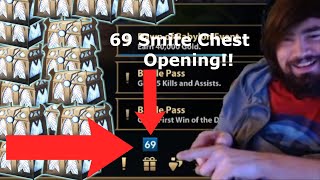 69 SMITE CHEST OPENING!!