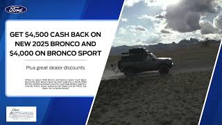 Get Your Bronco On at Chris Auffenberg Ford Lincoln in Washington MO with Great Savings Thru 2/16/26 Auffenberg Ford Washington Mo