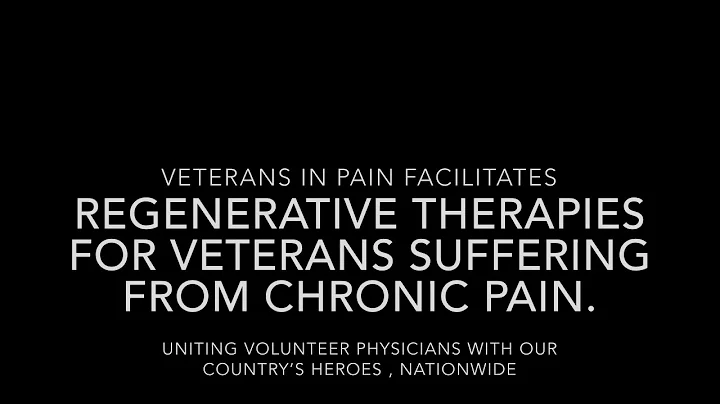 PRP Injection Veterans In Pain Physician Dr. Gary ...