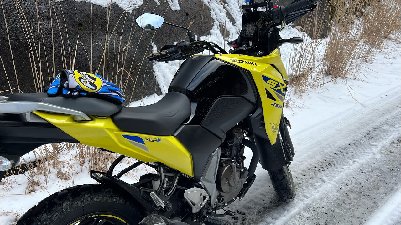 【Vストローム250SX】林道走ってみよう