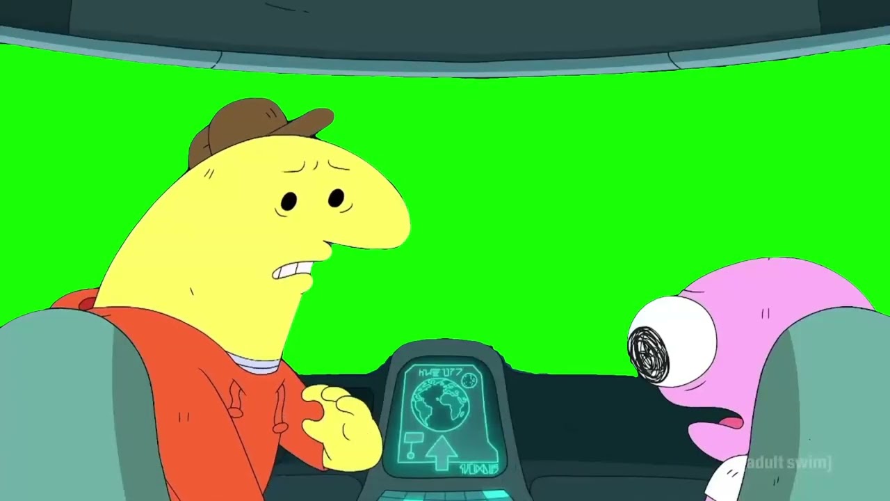 Smiling Friends - This Changes Everything Green Screen