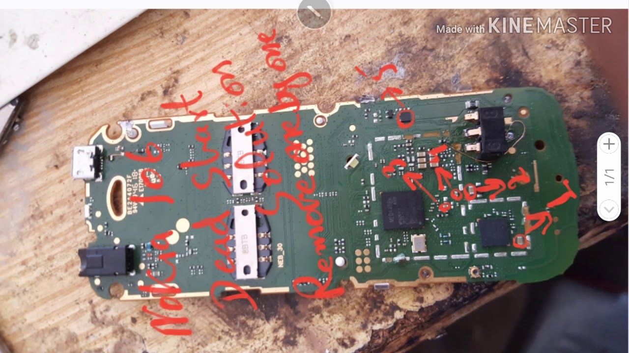 Nokia 106 rm 1114 dead short full  half short solution