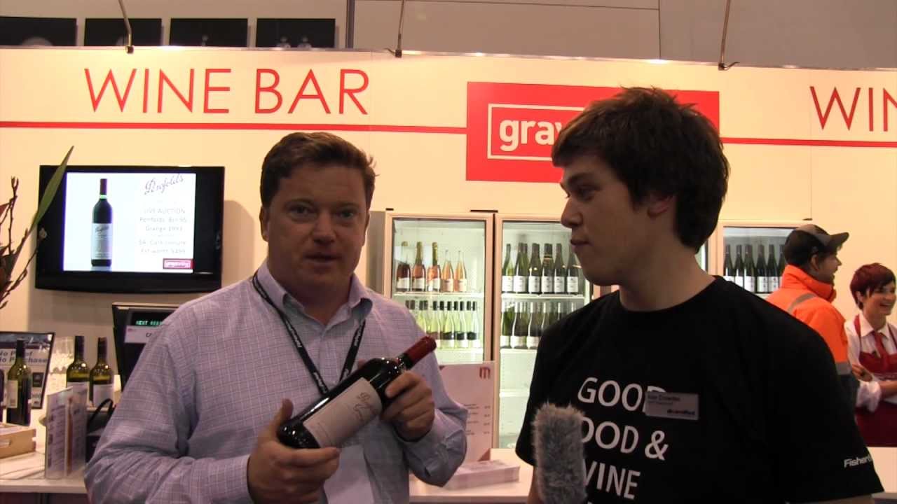 Auctions at the Wine Bar Good Food & Wine Show Melbourne