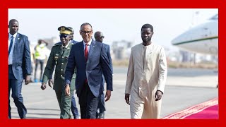 Perezida Kagame yageze i Dakar muri Senegal