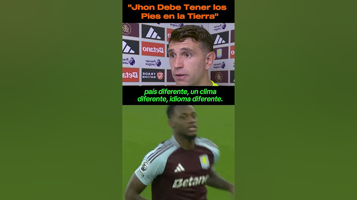 Dibu Martínez Opina Sobre Jhon Durán en Aston Villa #shorts #futbol #dibumartinez #FutCol #FutIng