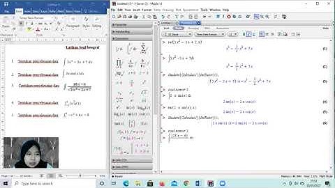 Tutorial Menggunakan Aplikasi Maple 13 Pada Materi Integral | Program Komputer