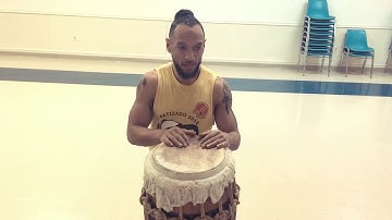 Capoeira In DC: How to play the #atabaque