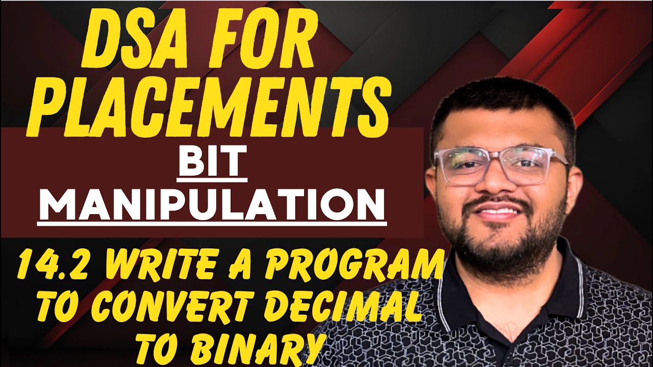 14 2 Write A Program To Convert Decimal Number To Binary Number 14-2-write-a-program-to-convert-decimal-number-to-binary-number