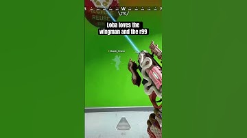 Loba loves the wingman and r99 #apexlegends #apexlegendsclips #apexlegendscommunity