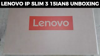 Lenovo IdeaPad Slim 3 15IAN8 Laptop Unboxing