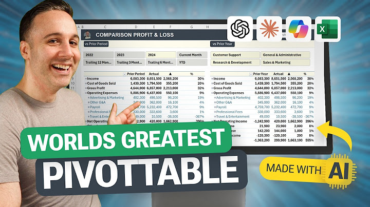 I Built the WORLDS GREATEST PivotTable with AI (free template)