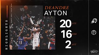 Deandre Ayton (20 PTS, 16 REB) Returns to Form vs. Washington Wizards | Phoenix Suns
