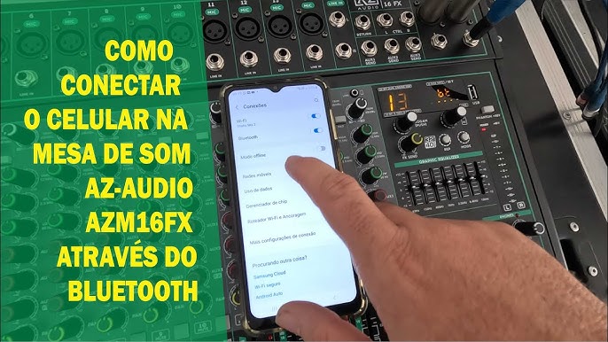 Mesa de Som 16 Canais Bluetooth AZ Audio AZM16FX USB Efeitos -  Distribuidora Oficial Armer Brasil