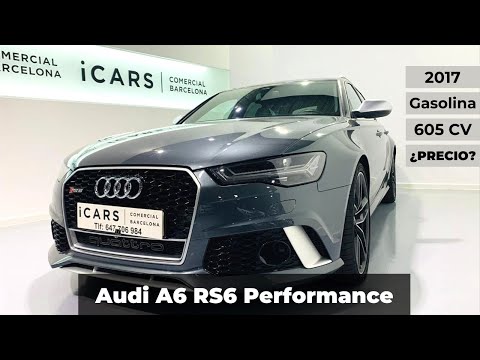 Coches Segunda Mano Audi Rs 6 Avant 4.0 Tfsi Performance Q. Tip. En Barcelona