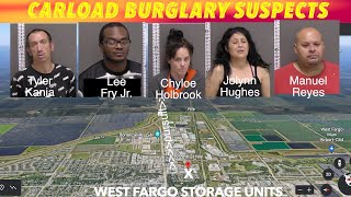 Carload West Fargo Burglary Suspects Captured