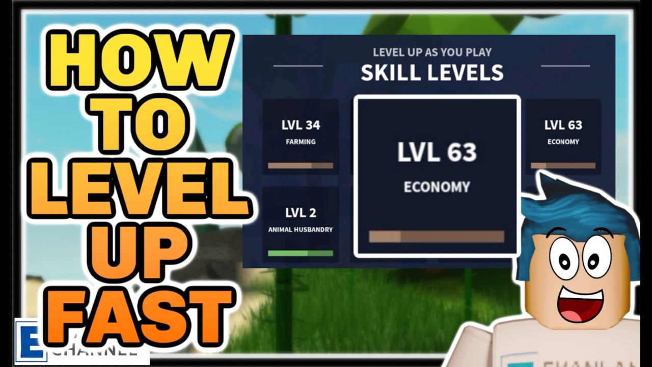 How To Level Up Economy Xp Skills Fast In The New Animals Xp Islands Update Roblox Islands Youtube