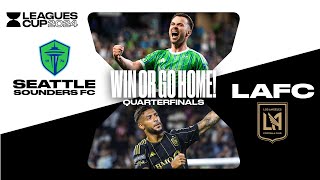 Leagues Cup 2024: Seattle Sounders 0-3 LAFC | Full Match Highlights
