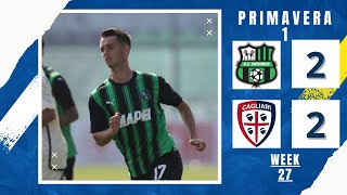 SASSUOLO U19 2-2 CAGLIARI U19 | Campionato Primavera 1 2023/2024| Week 27 | Highlights | 30-03-2024