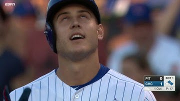 PIT@CHC: Rizzo opens the scoring with an RBI single