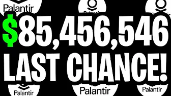 PALANTIR: THEY WANT ALL YOUR PLTR! FEW DAYS LEFT UNTIL PLTR $1 TRILLION! - PALANTIR STOCK NEWS TODAY