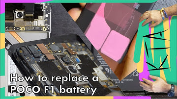 How to replace a POCO F1 battery