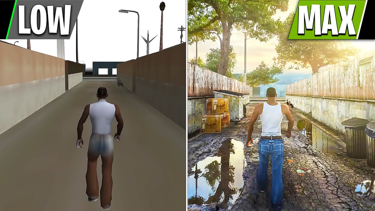 LOWEST vs HIGHEST Graphics in Every GTA Game! (GTA 3 → GTA 5)
