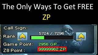 The only two ways to get FREE ZP on CrossFire!
