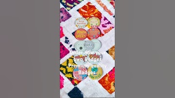 Order now your own Badges Premium quality Badges #badge #magnetbadge #pinbadge