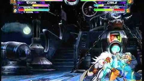MvC2 Online (360): Brett (MST) vs Destroyer9026 (Sent/Cab/Cap) 10 .:7.16.10:.