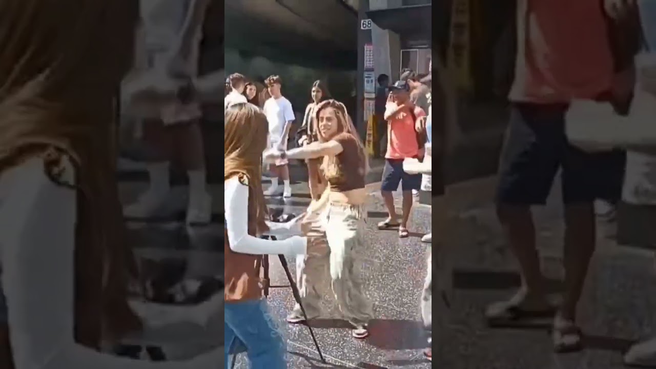 STREET DANCING!!! HOLLYWOOD BLVD- WALK OF FAME || Big Brother Journey