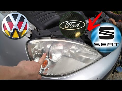 How to remove a headlight or replace bulbs