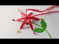 Amazing Hand Embroidery flower design trick |Very Easy & Simple Hand Embroidery flower design idea