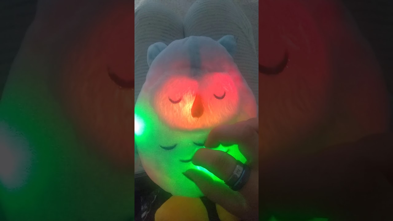 Glowing Owl Childrens toy! - YouTube