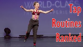 Dance Moms//Tap routines ranked