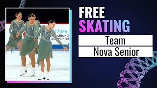 Team NOVA SENIOR (CAN) | Free Skating | Zagreb 2024 | #WorldSynchro