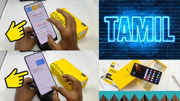 How to Change Font size and style in POCO M4 pro in Tamil | How to Change Font Size  XIAOMI Poco M4