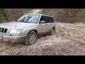 Subaru Forester AWD (Off road) закопался в песке часть 2