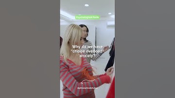Choice Overload Anxiety| #ytshorts #psychology #amazingfacts