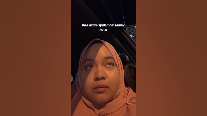 Azan Macam Takbir Raya