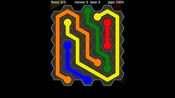 Flow Free Hexes   7x7 Mania   Level 54