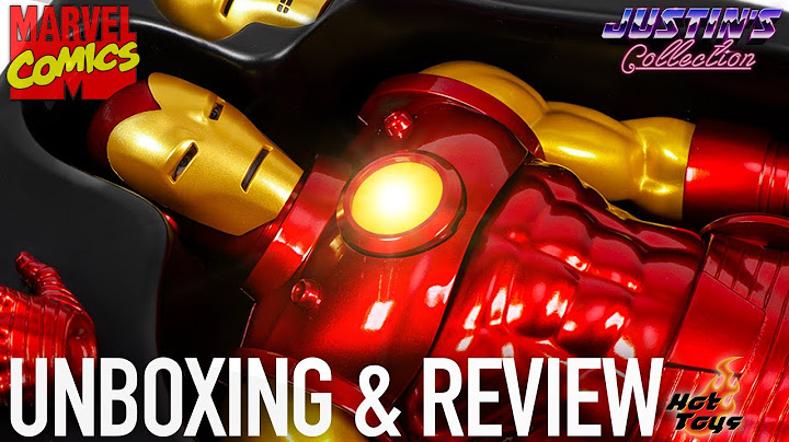 Hot Toys Iron Man Marvel Comics Hono Studio Unboxing & Review