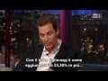 Matthew McConaughey @ David Letterman Show 22/04/13 SUB ITA