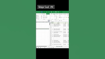 Cara Menghapus Baris otomastis pada Excel #excel #excelformula #office #excelfunction #mexcel