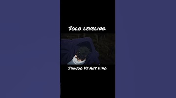 🔥 Jinwoo vs Ant King EPIC BATTLE! (Solo Leveling) - Best Fight Scene 4K | #SoloLeveling #Anime