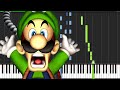 Luigi's Mansion Medley - Luigi's Mansion [Piano Tutorial] (Synthesia)