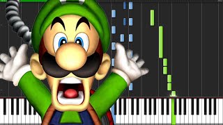 Vignette de la vidéo "Luigi's Mansion Medley - Luigi's Mansion [Piano Tutorial] (Synthesia)"