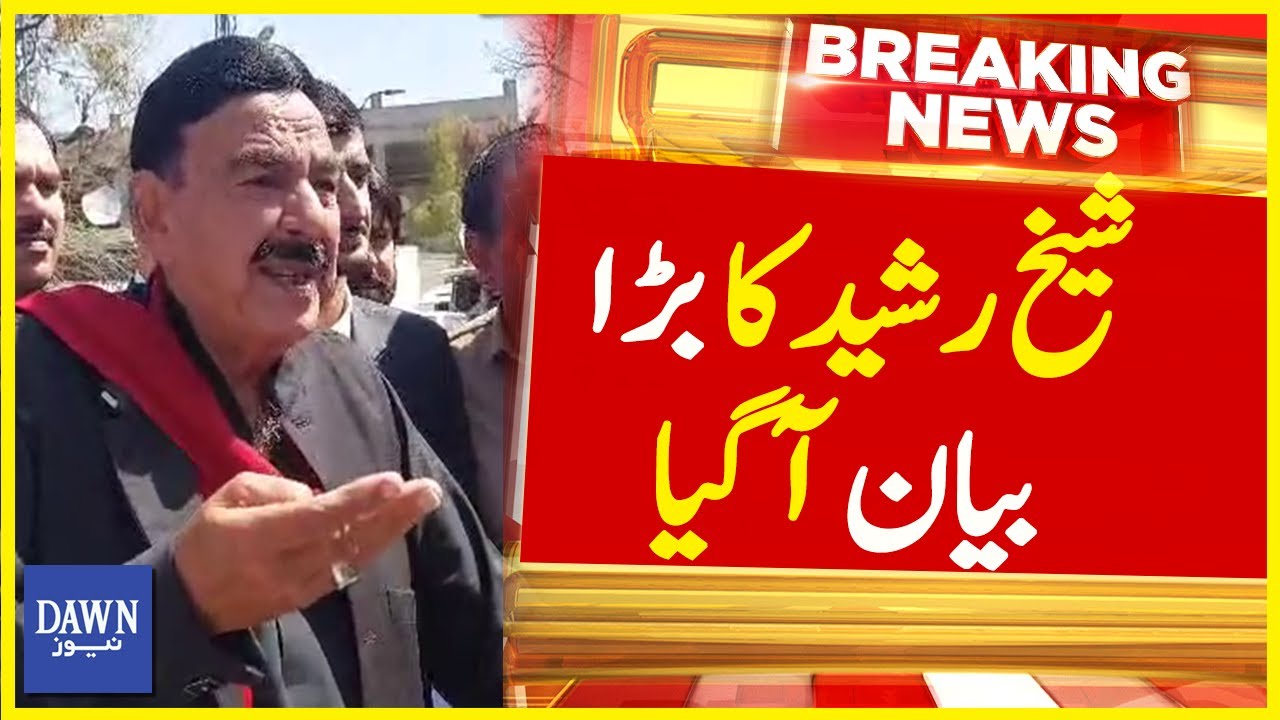 Sheikh Rasheed's Big Statement About PMLN Politics | Breaking News ...