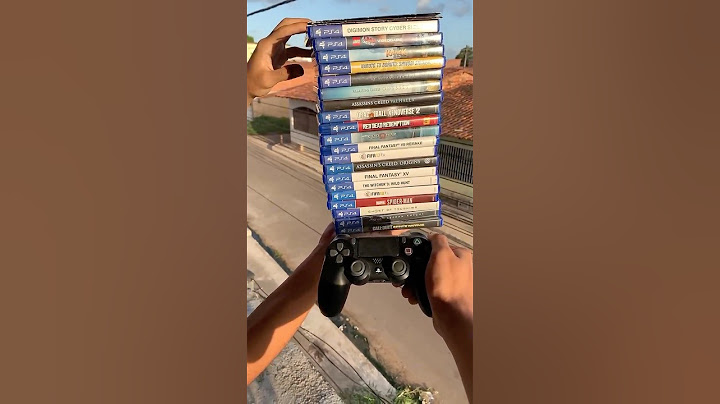 COMPREI UM LOTE DE JOGOS DE PS4!